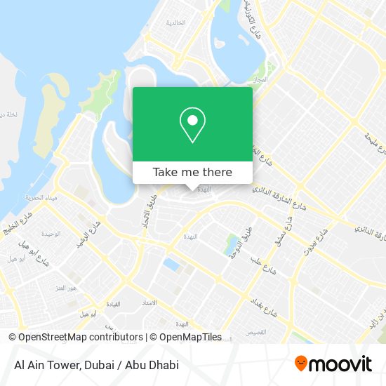 Al Ain Tower map