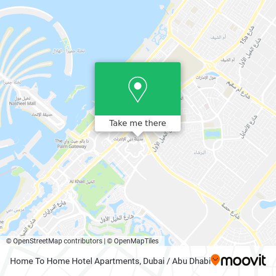 Home To Home Hotel Apartments map