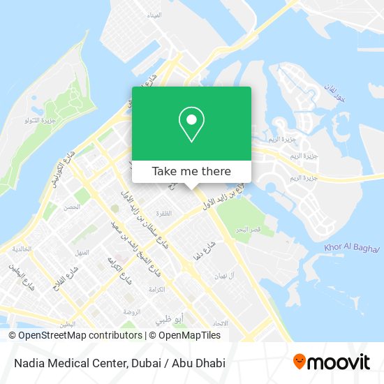 Nadia Medical Center map