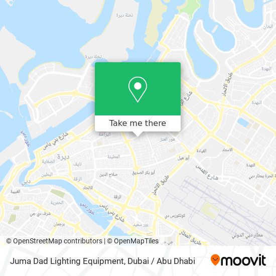 Juma Dad Lighting Equipment map