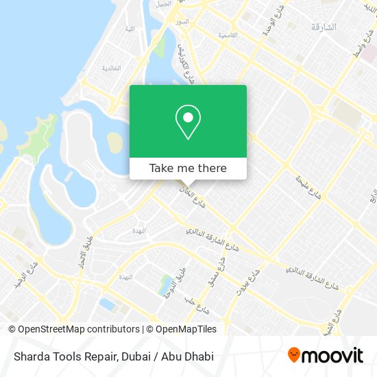 Sharda Tools Repair map