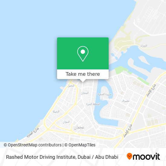 Rashed Motor Driving Institute map