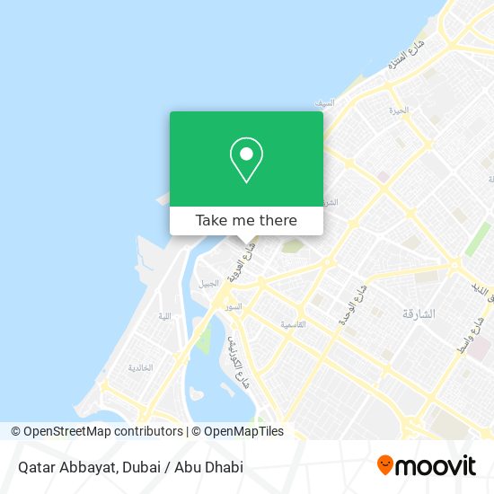 Qatar Abbayat map