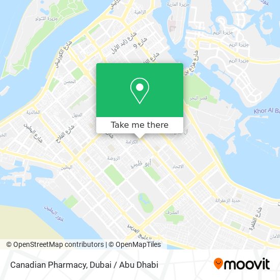 Canadian Pharmacy map