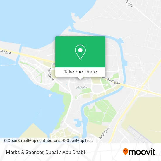 Marks & Spencer map