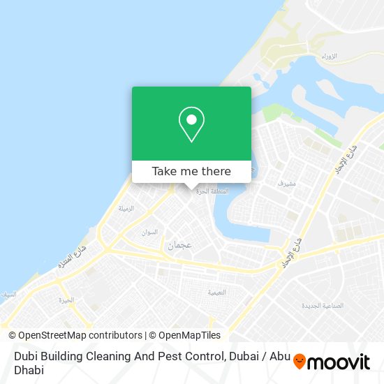 Dubi Building Cleaning And Pest Control map
