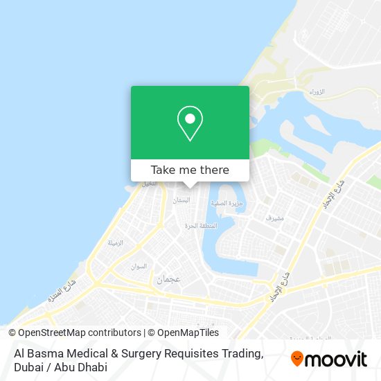 Al Basma Medical & Surgery Requisites Trading map