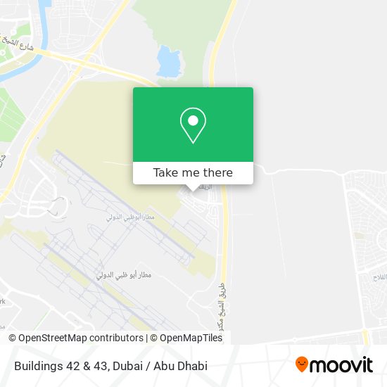 Buildings 42 & 43 map
