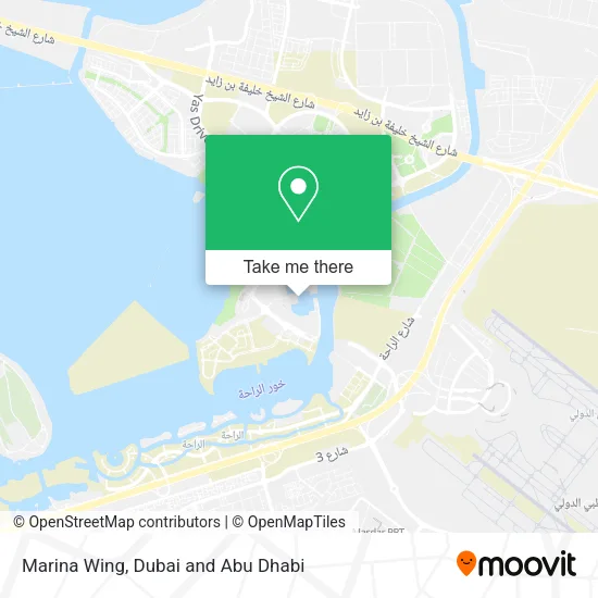 Marina Wing map