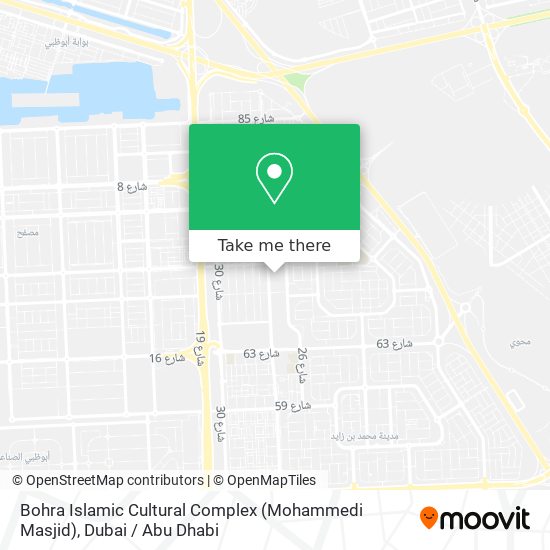 Bohra Islamic Cultural Complex (Mohammedi Masjid) map