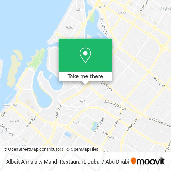 Albait Almalaky Mandi Restaurant map