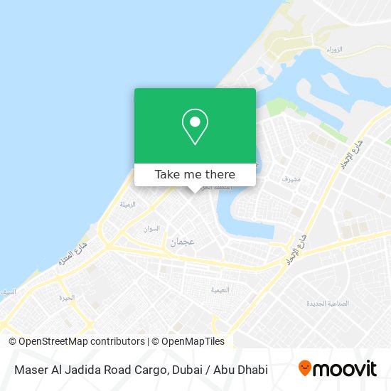 Maser Al Jadida Road Cargo map