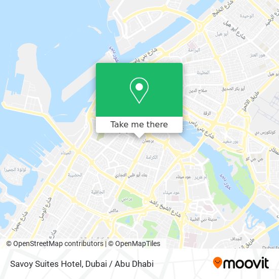 Savoy Suites Hotel map