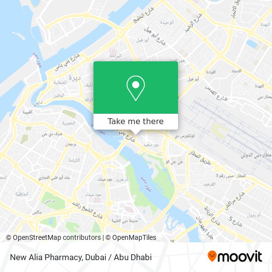 New Alia Pharmacy map