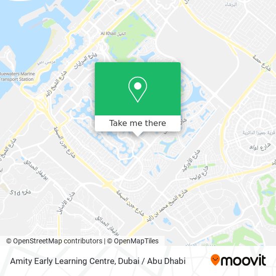 Amity Early Learning Centre map