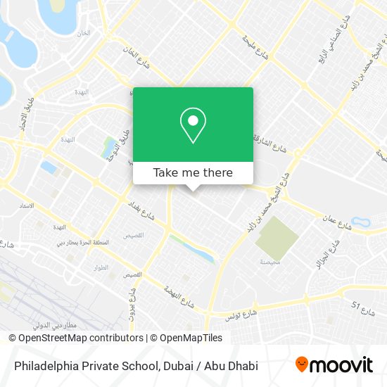 Philadelphia Private School map