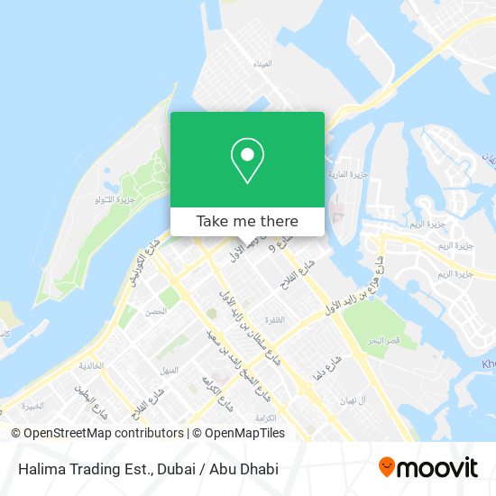 Halima Trading Est. map