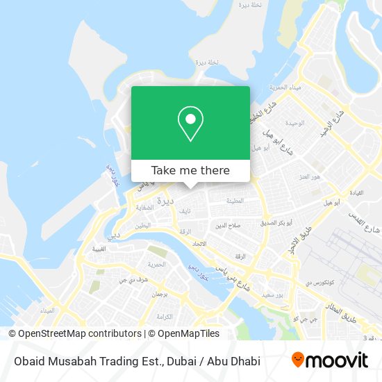 Obaid Musabah Trading Est. map