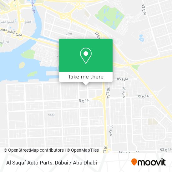 Al Saqaf Auto Parts map