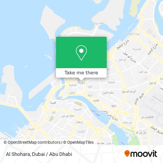 Al Shohara map