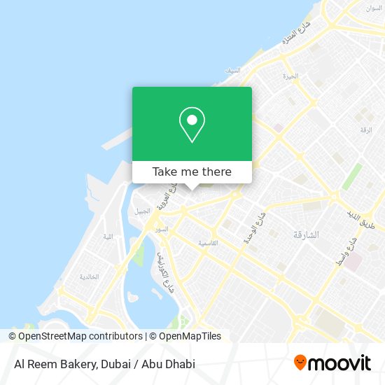 Al Reem Bakery map