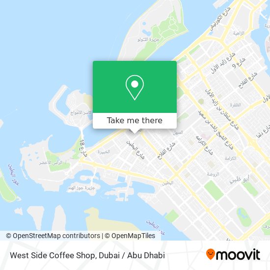 West Side Coffee Shop map