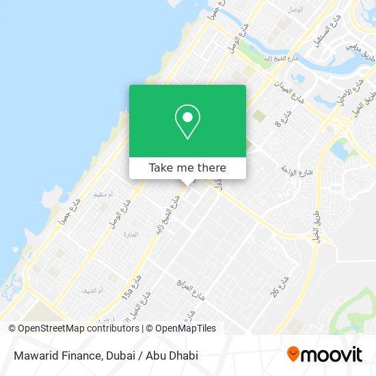 Mawarid Finance map