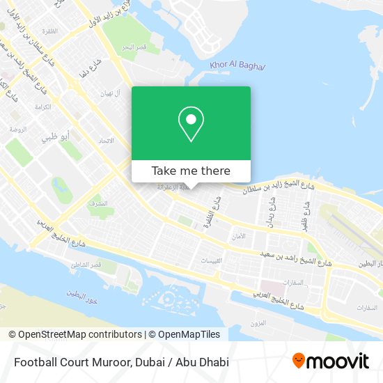 Football Court Muroor map