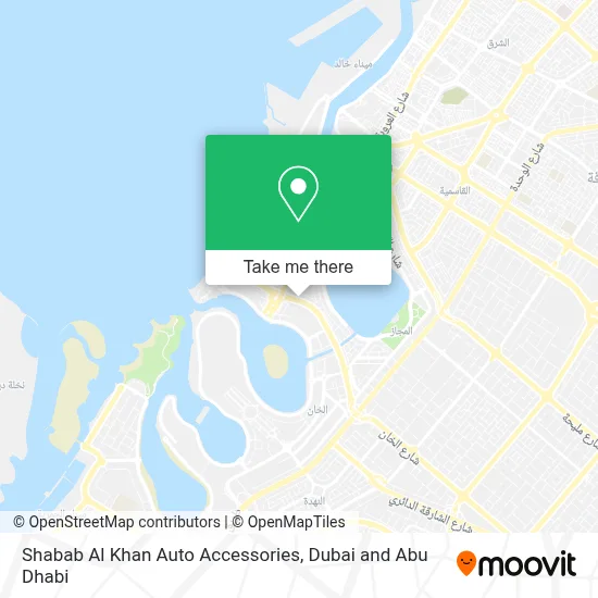 Shabab Al Khan Auto Accessories map