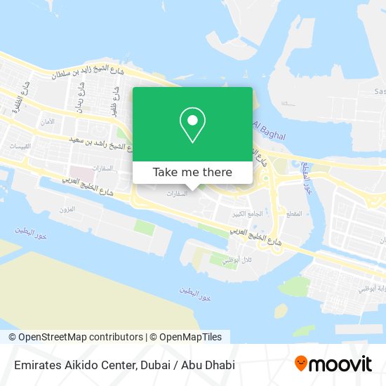 Emirates Aikido Center map