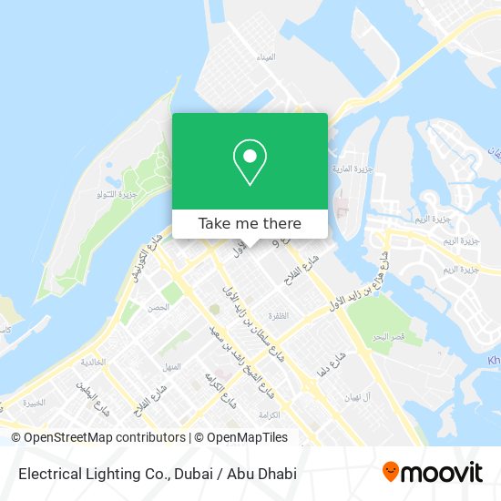 Electrical Lighting Co. map