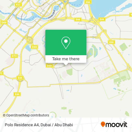 Polo Residence A4 map