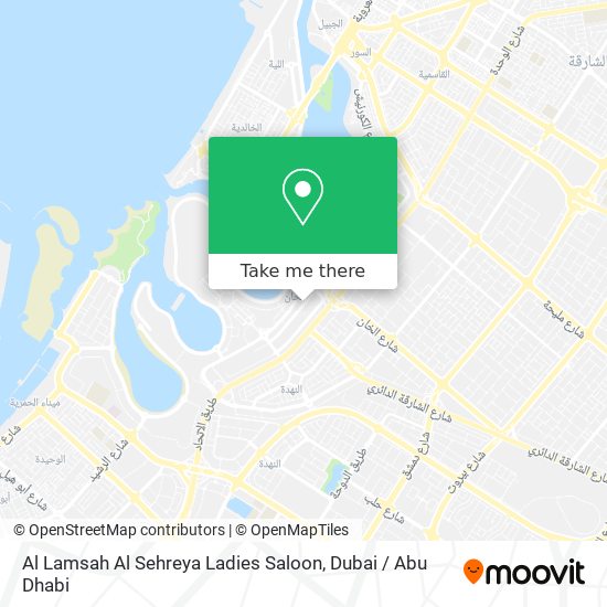 Al Lamsah Al Sehreya Ladies Saloon map