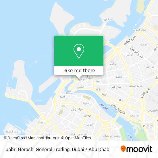 Jabri Gerashi General Trading map