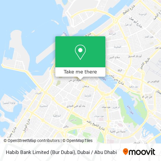 Habib Bank Limited (Bur Dubai) map