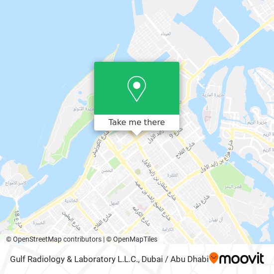 Gulf Radiology & Laboratory L.L.C. map