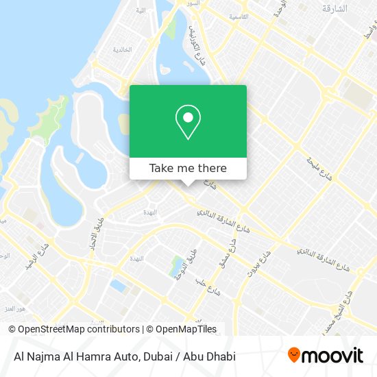 Al Najma Al Hamra Auto map