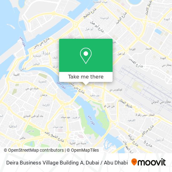 Deira Business Village Building A map