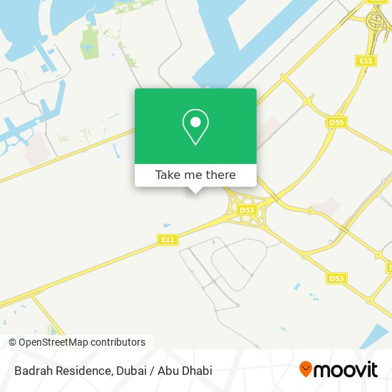 Badrah Residence map