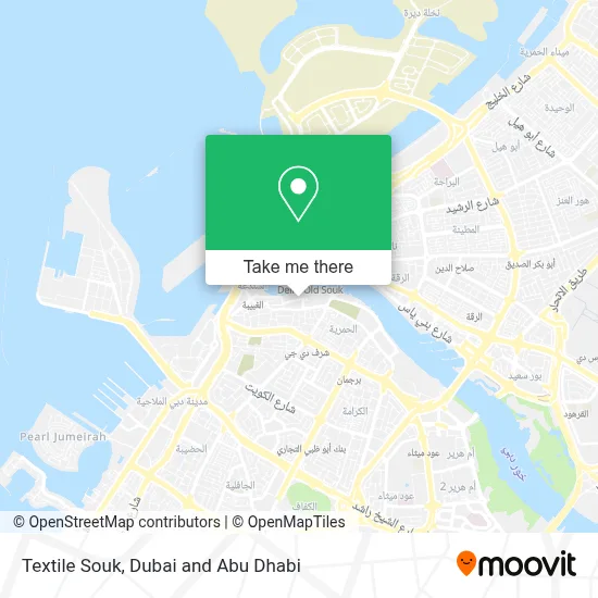 Textile Souk map