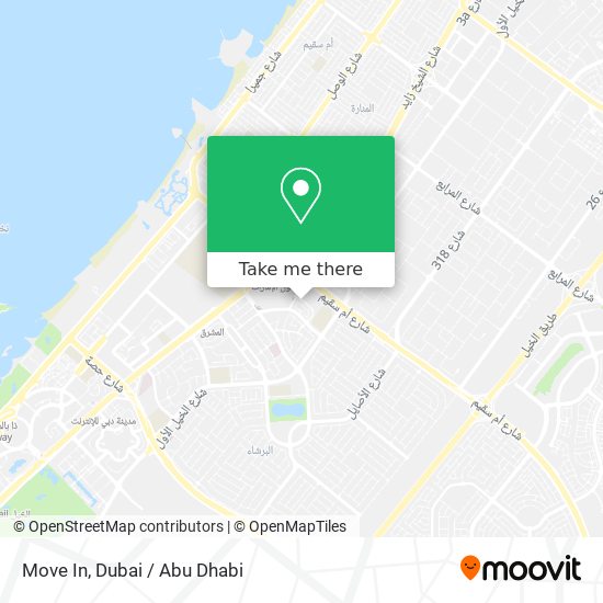 Move In map
