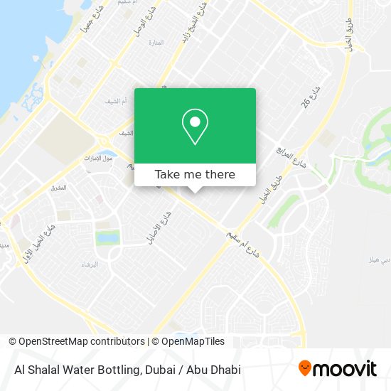 Al Shalal Water Bottling map