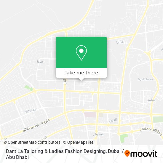 Dant La Tailoring & Ladies Fashion Designing map