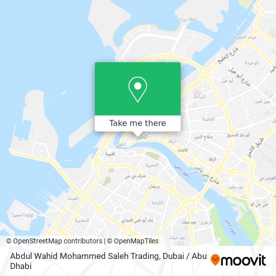 Abdul Wahid Mohammed Saleh Trading map