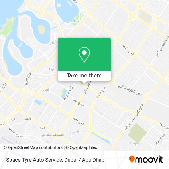 Space Tyre Auto Service map