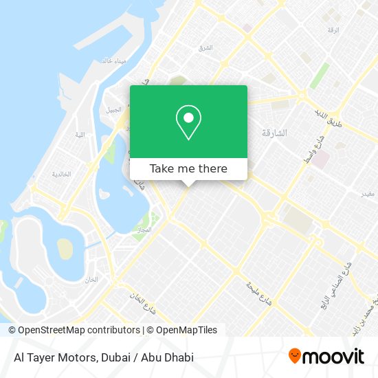 Al Tayer Motors map