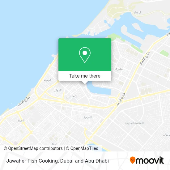 Jawaher Fish Cooking map