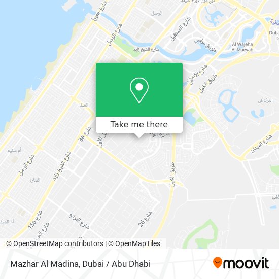 Mazhar Al Madina map
