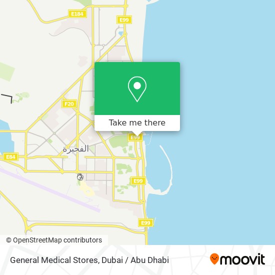 General Medical Stores map