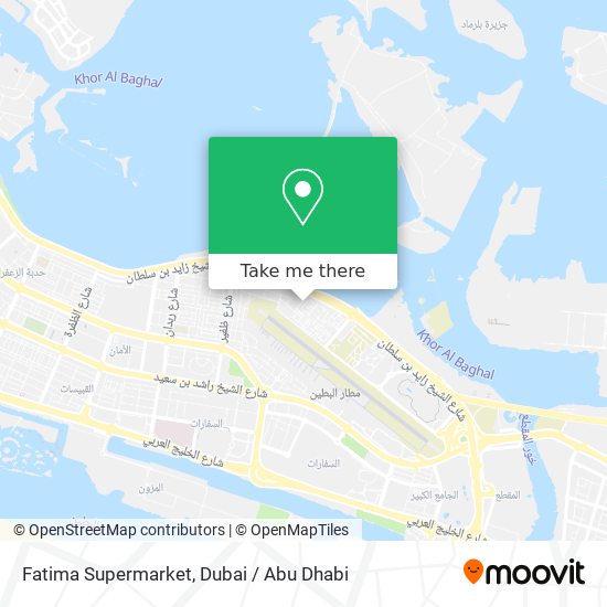 Fatima Supermarket map
